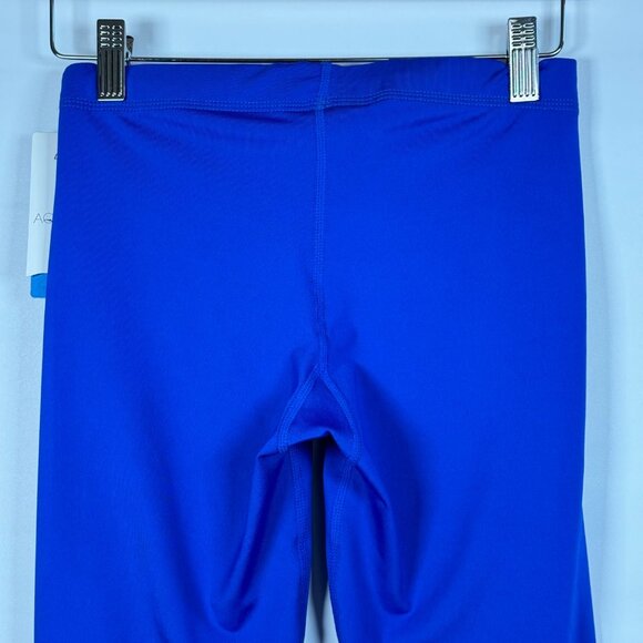 NWT Dolfin Aquashape Women's Swim Leggings Size S Blue Sun Protection Low Rise - Picture 7 of 16